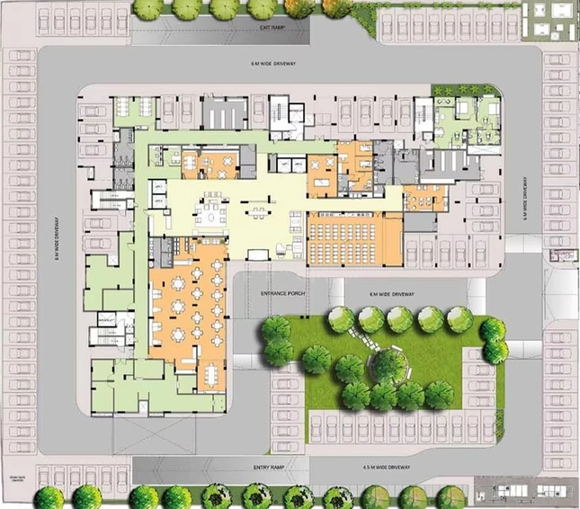 Master Plan of Columbia The Virtuoso in Bommanahalli, Bangalore - Image 267841