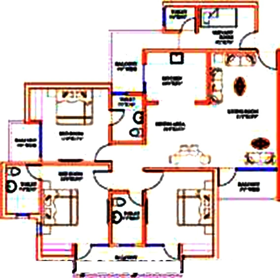 3 BHK Flat in Shubhkamna Epic in Sector 12, Greater Noida - Image 836699