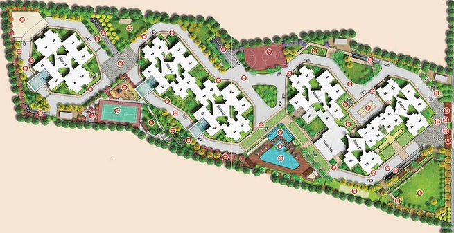 Master Plan of Skylark Royaume in Electronic City, Bangalore - Image 274544