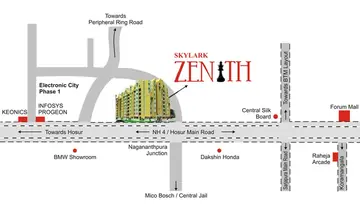 Location of Skylark Zenith - Image 274298