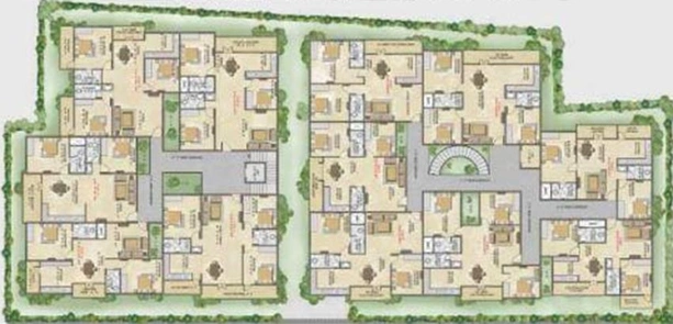 Master Plan of Aashrayaa Ruby in Kodigenahalli, Bangalore - Image 267059