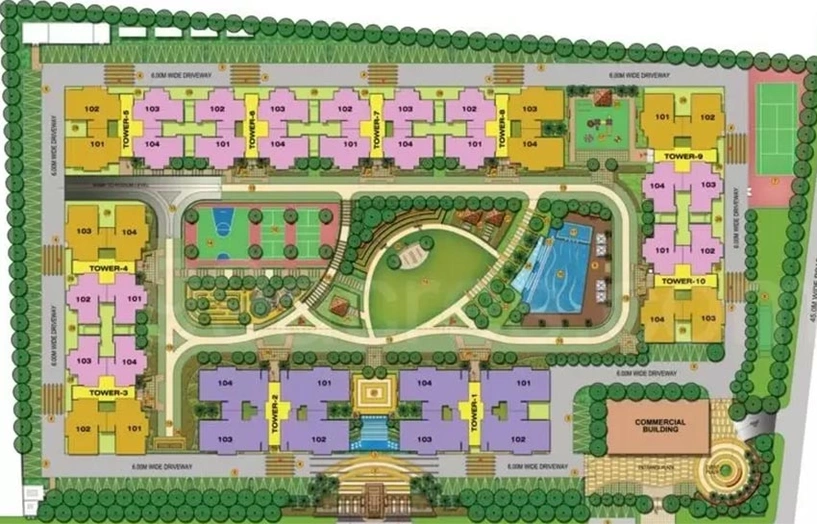 Master Plan of Exotica Northville in Sector 79, Noida - Image 234376