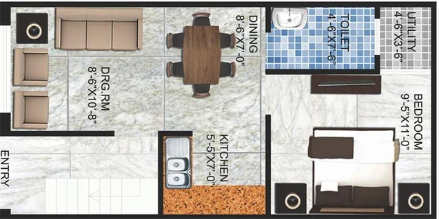 1 BHK House/Villa in Omson Nature Valley in Sadullapur, Greater Noida - Image 836996