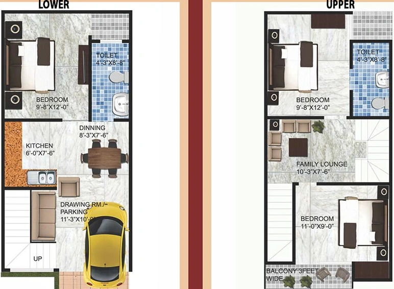 3 BHK Duplex in Omson Nature Valley in Sadullapur, Greater Noida - Image 837000