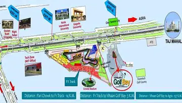 Location of Vihaan Golf Bay - Image 232787