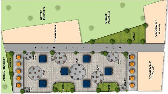 Master Plan of Ambesten Twin City Walk in Sector 1, Greater Noida - Image 232382