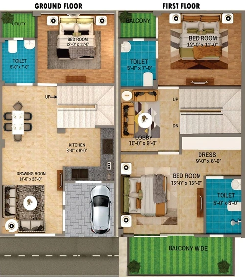 3 BHK House/Villa in Ambesten Twin Clarus Apartments in Sector 20, Greater Noida - Image 836224