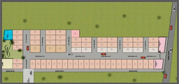 Master Plan of Ambesten Twin Clarus Apartments in Sector 20, Greater Noida - Image 232397