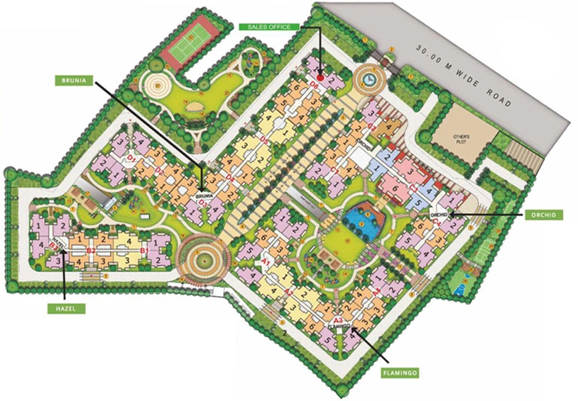 Master Plan of Saviour Park Elite in Mohan Nagar, Ghaziabad - Image 231887