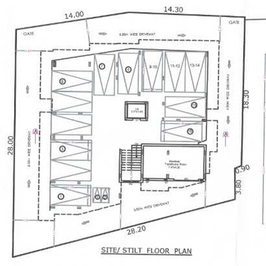 Master Plan of PNR Moderna in Singanallur, Coimbatore - Image 242302