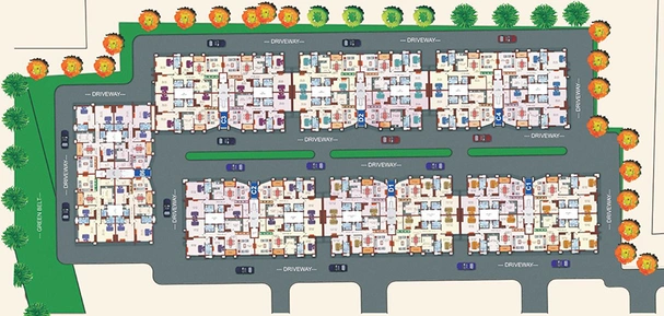Master Plan of Sreevatsa Global Village in Saravanampatti, Coimbatore - Image 260683