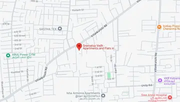 Location of Sreevatsa Vedh Apartments - Image 240215