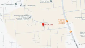 Location of Samridhi The Allure - Image 237640