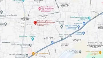 Location of Samridhi The Atmosphier - Image 237658