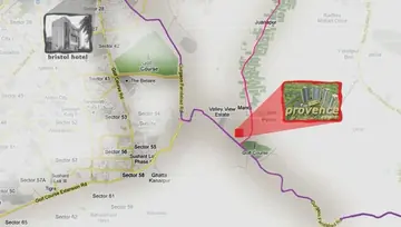 Location of Krrish Provence Estate - Image 236974