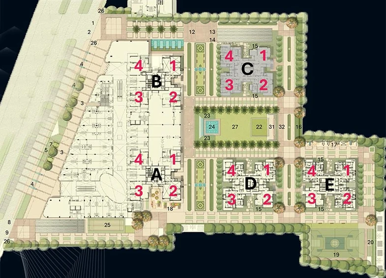 Master Plan of Hero Homes The Palatial in Sector 104, Gurgaon - Image 236910