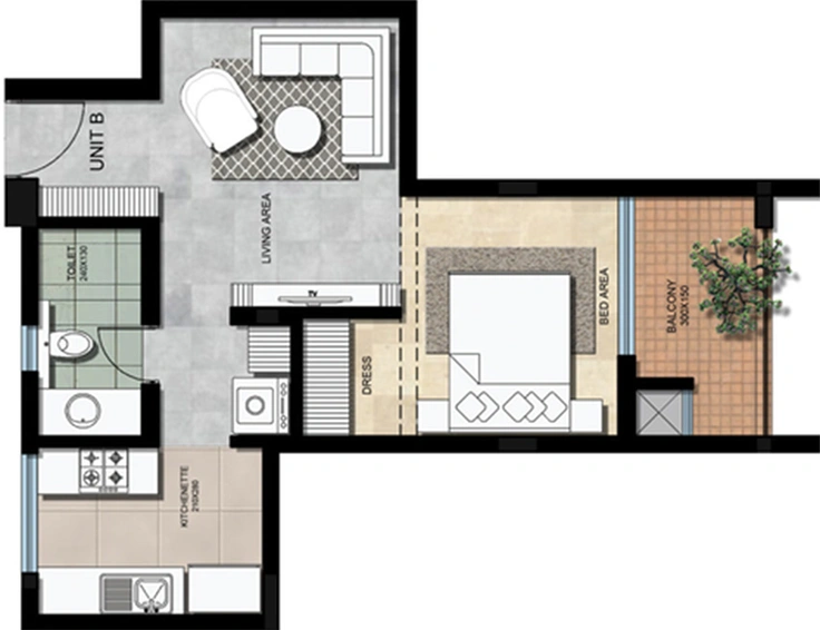 1 BHK Flat in Vithayathil Affinity in Edappally, Kochi - Image 857374