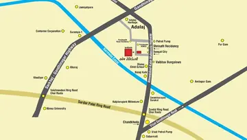 Location of Parshwanath Om Residency - Image 231458