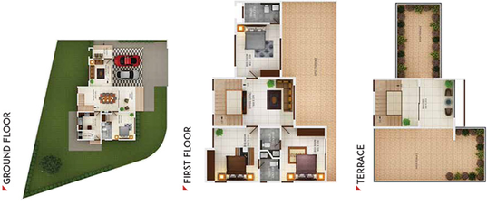 3 BHK House/Villa in Jairaj Symphony in Kakkanad, Kochi - Image 857244