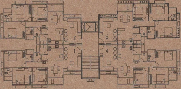 Floor Plan of Aamrakunj Gracia in Chandkheda, Ahmedabad - Image 259690