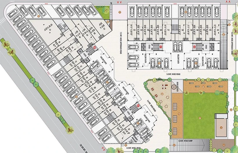 Master Plan of Aamrakunj Ayan in Chandkheda, Ahmedabad - Image 259682