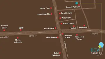 Location of Vihaan Dev Parisar - Image 271262
