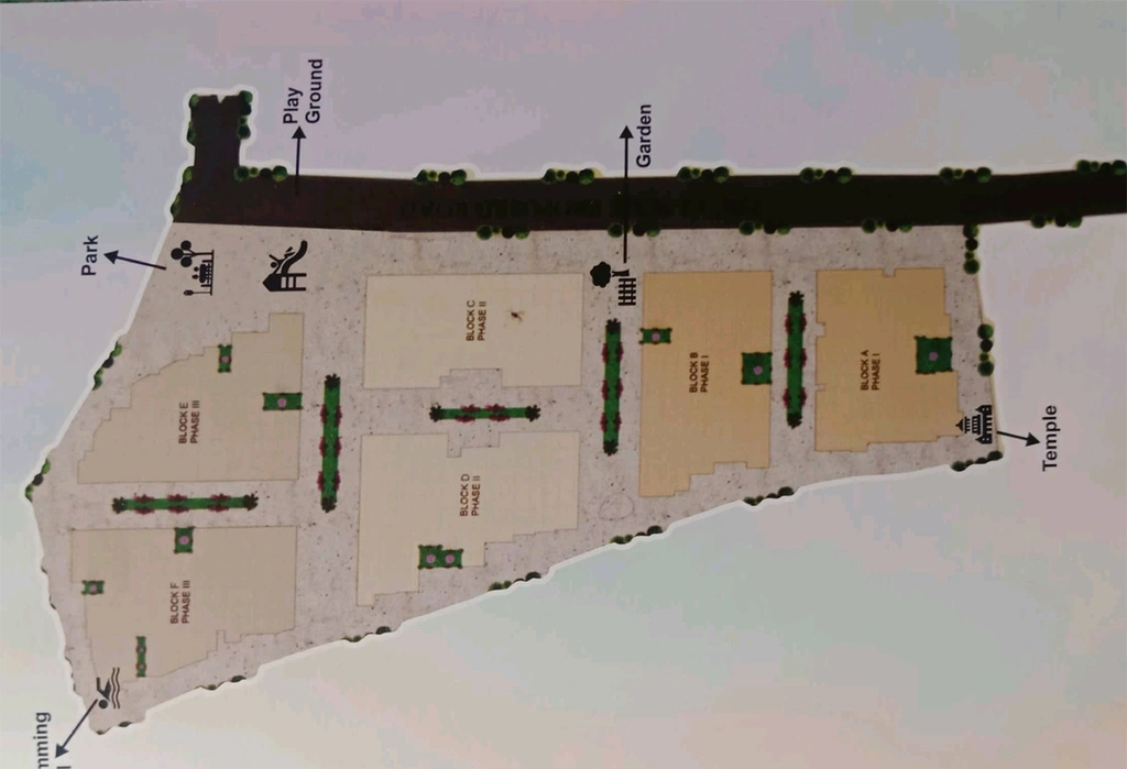 Master Plan of Anaadi Sri Ram Enclave in Hatia, Ranchi - Image 259392