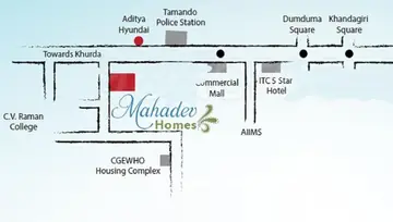 Location of Mahadev Homes - Image 261106