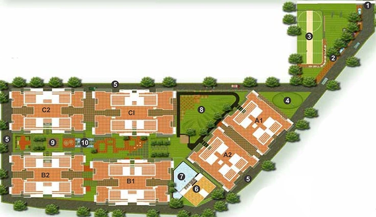 Master Plan of Paras Urbane Park in Bawadiya Kalan, Bhopal - Image 247746