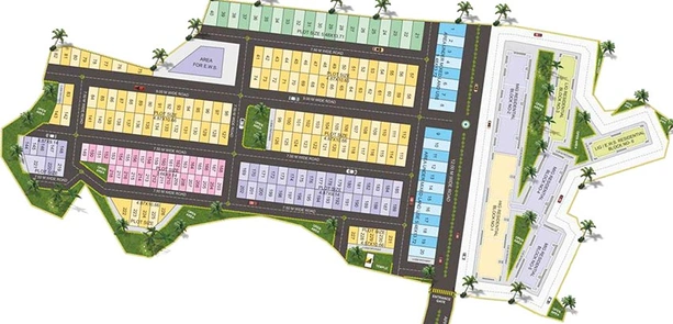 Master Plan of Shri Parasnath Himanshu Shubh City in Lambakheda, Bhopal - Image 249353