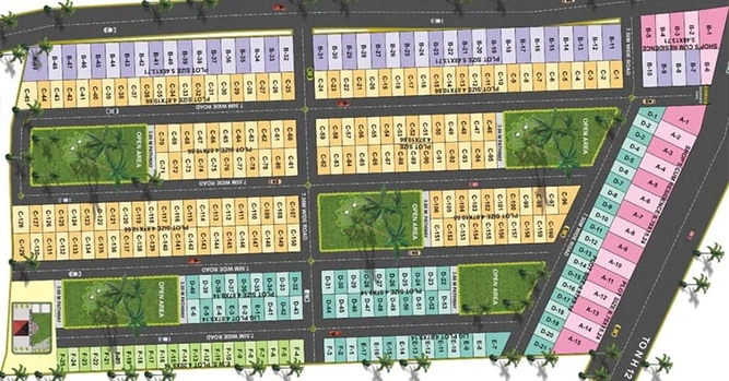 Master Plan of Shri Parasnath Himanshu Mega City in Mandideep, Bhopal - Image 248612