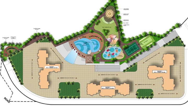 Master Plan of Rosa Manhattan in Thane West, Thane - Image 122638