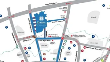 Location of Ensaara Vista Apartments - Image 247158