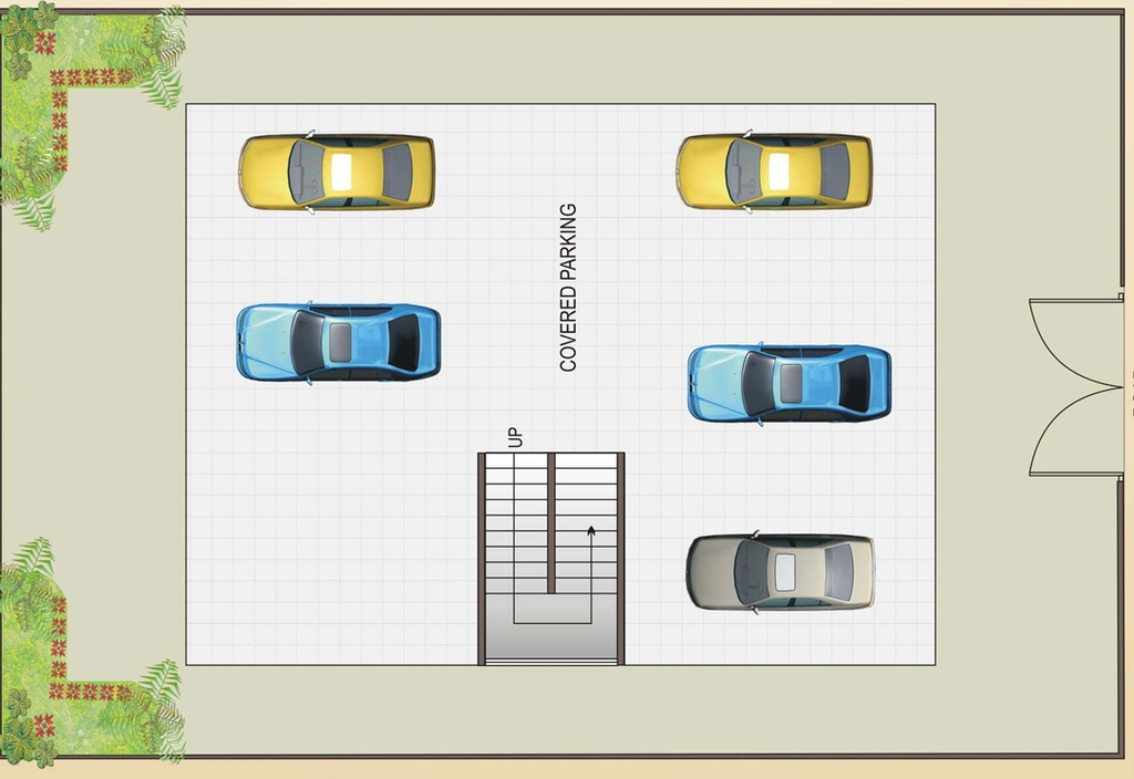 Master Plan of Yashshree Anand Apartment in Somalwada, Nagpur - Image 251420