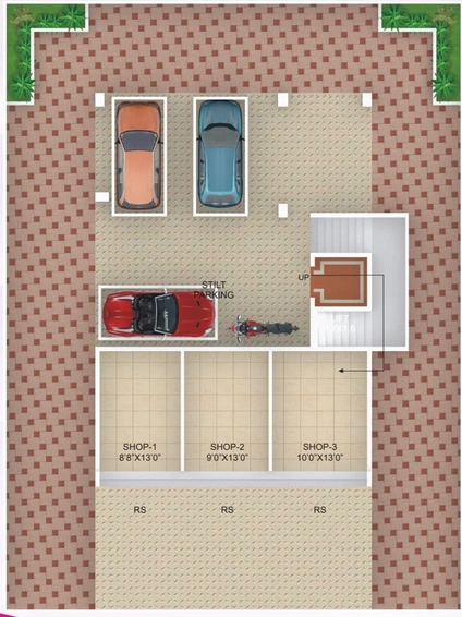 Master Plan of Yashshree Anand Enclave in Somalwada, Nagpur - Image 251430