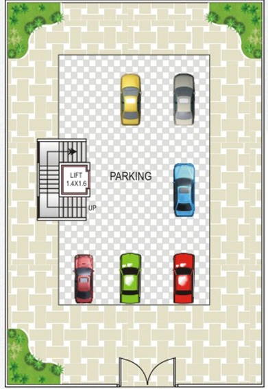 Master Plan of Yashshree Anand Paradise in Pratap Nagar, Nagpur - Image 251448
