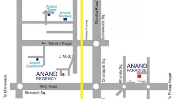 Location of Yashshree Anand Regency - Image 251457