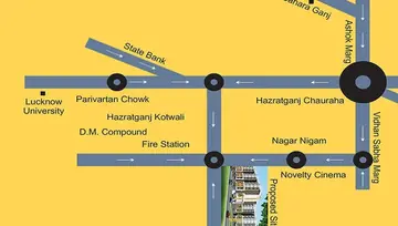 Location of Shri Balaji BCC Residency - Image 249321