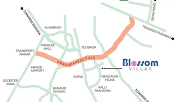 Location of Aarya Blossom Villas - Image 248459