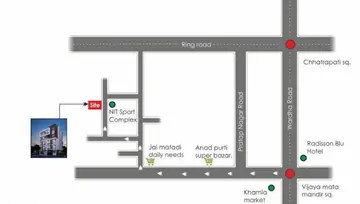 Location of Gruh Chhaya Sparsh 7 - Image 250869