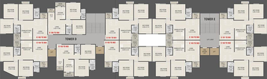 Floor Plan of Shree Shivam Heights in Tarsali, Vadodara - Image 242107