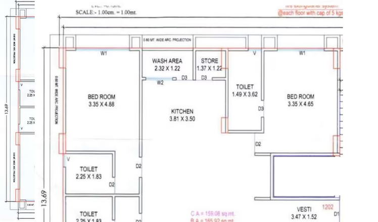 6 BHK Penthouse in Milestone Millionaire Lifestyle in Vesu, Surat - Image 846614