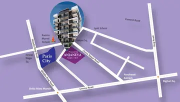 Location of Ayush Anjaneya Heights - Image 227020