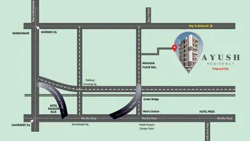 Location of Ayush Residency - Image 227095