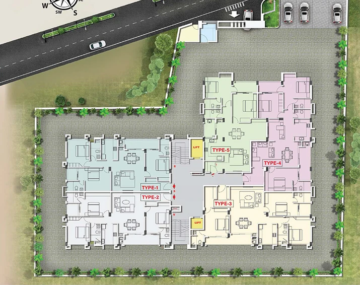 Master Plan of Kapis Lotus Crystal in Gadakan, Bhubaneswar - Image 261038