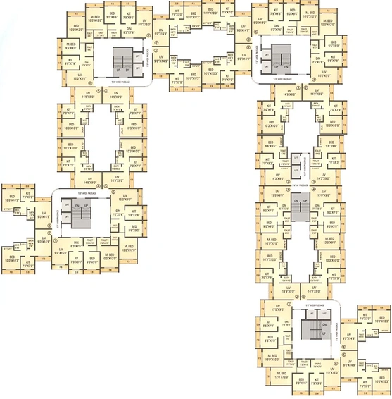 Floor Plan of Agarwal Solitaire in Virar West, Palghar - Image 228971