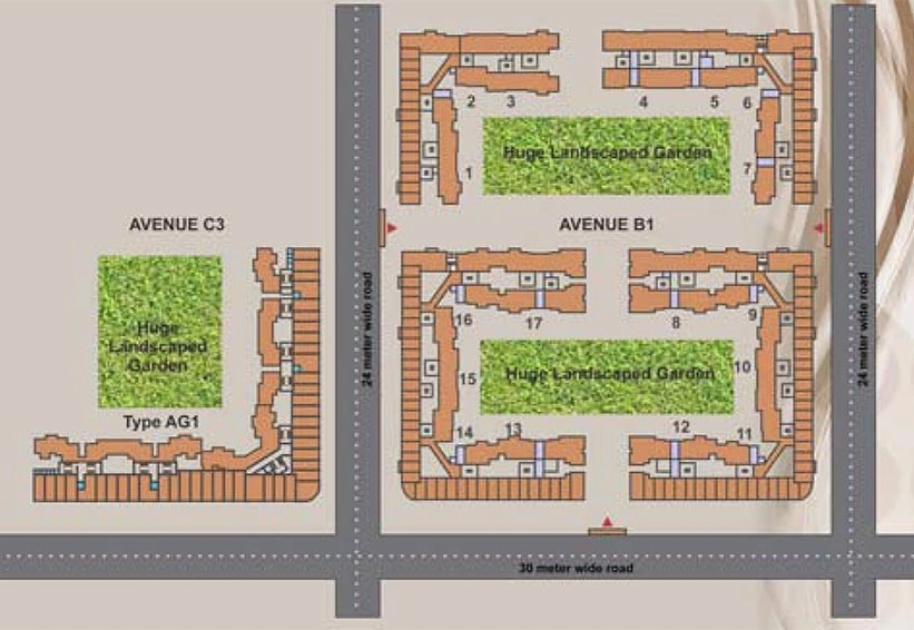 Master Plan of Agarwal Lifestyle in Virar West, Palghar - Image 228985