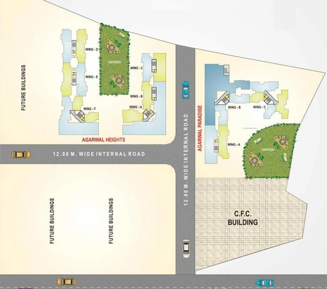 Master Plan of Agarwal Vrindavan Township in Virar West, Palghar - Image 229021