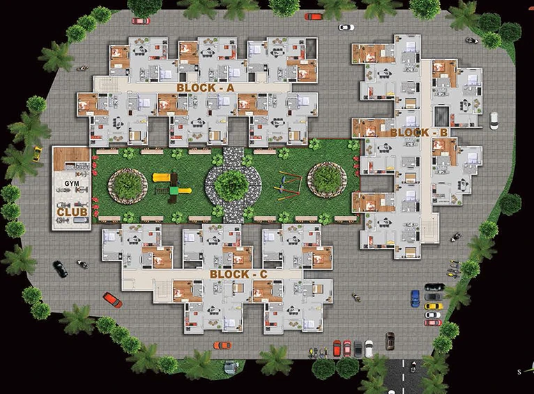 Master Plan of Kokila Enclave Annex in Pokhariput, Bhubaneswar - Image 261066