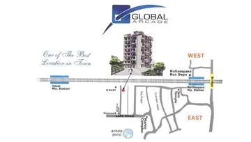 Location of Nine Global Arcade - Image 228373